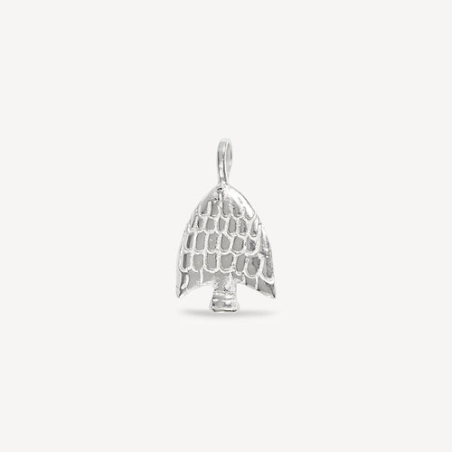 Angel Fish Pendant - Silver