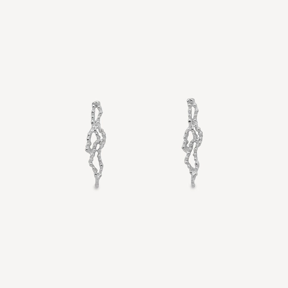 Boucles d'oreilles corail