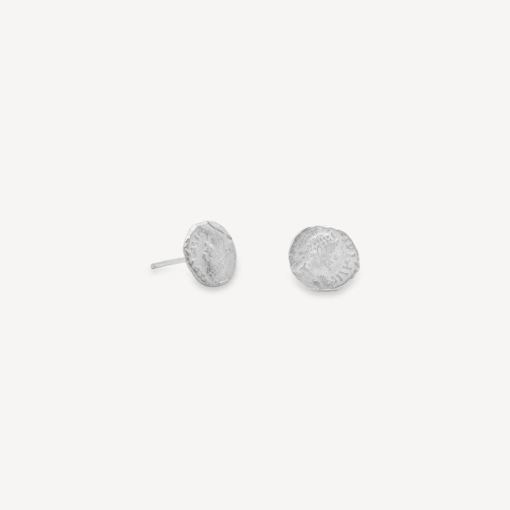 Boucles d'oreilles monnaie - Argent