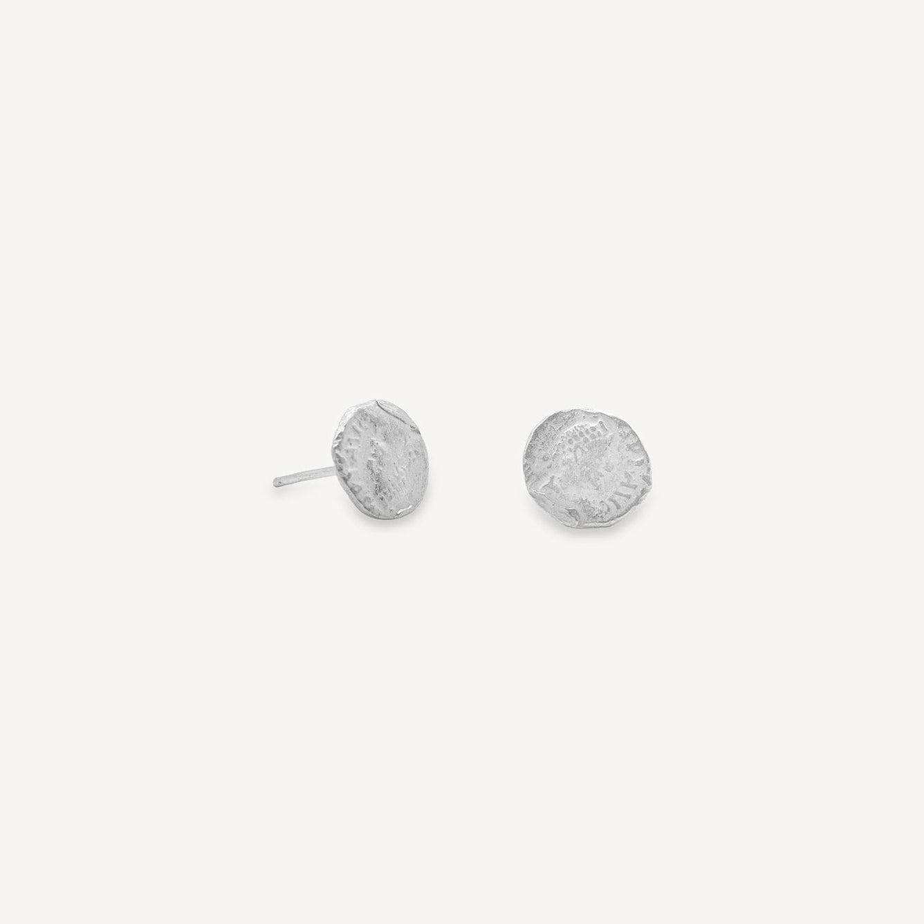 Coin Studs - Silver