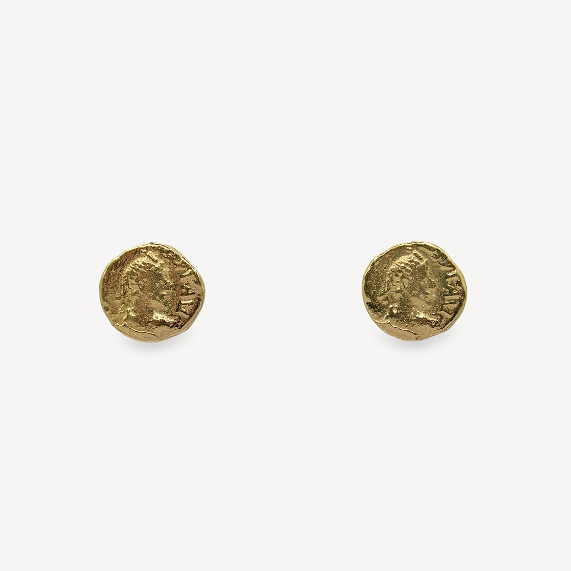 Coin Studs - Vermeil