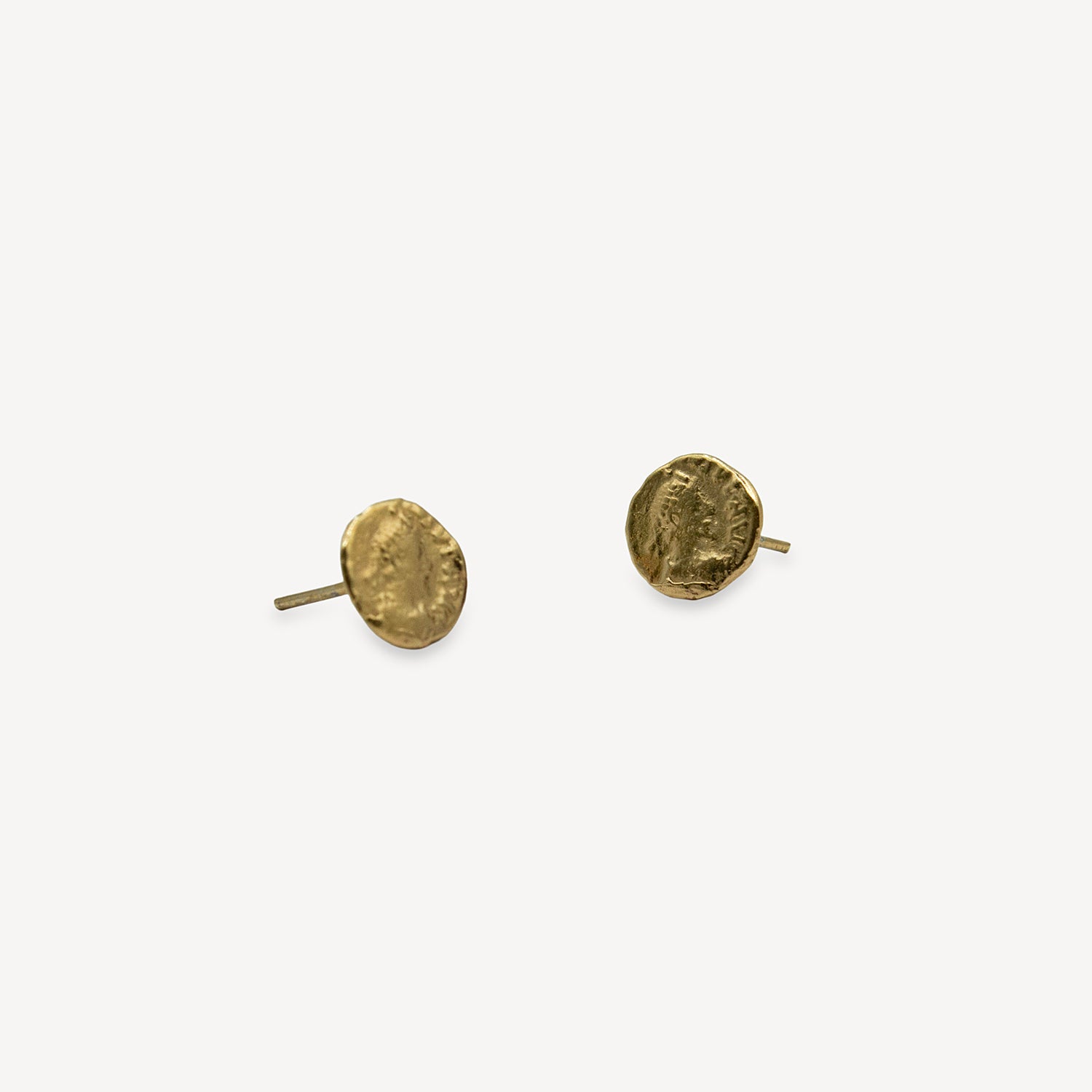 Coin Studs - Vermeil