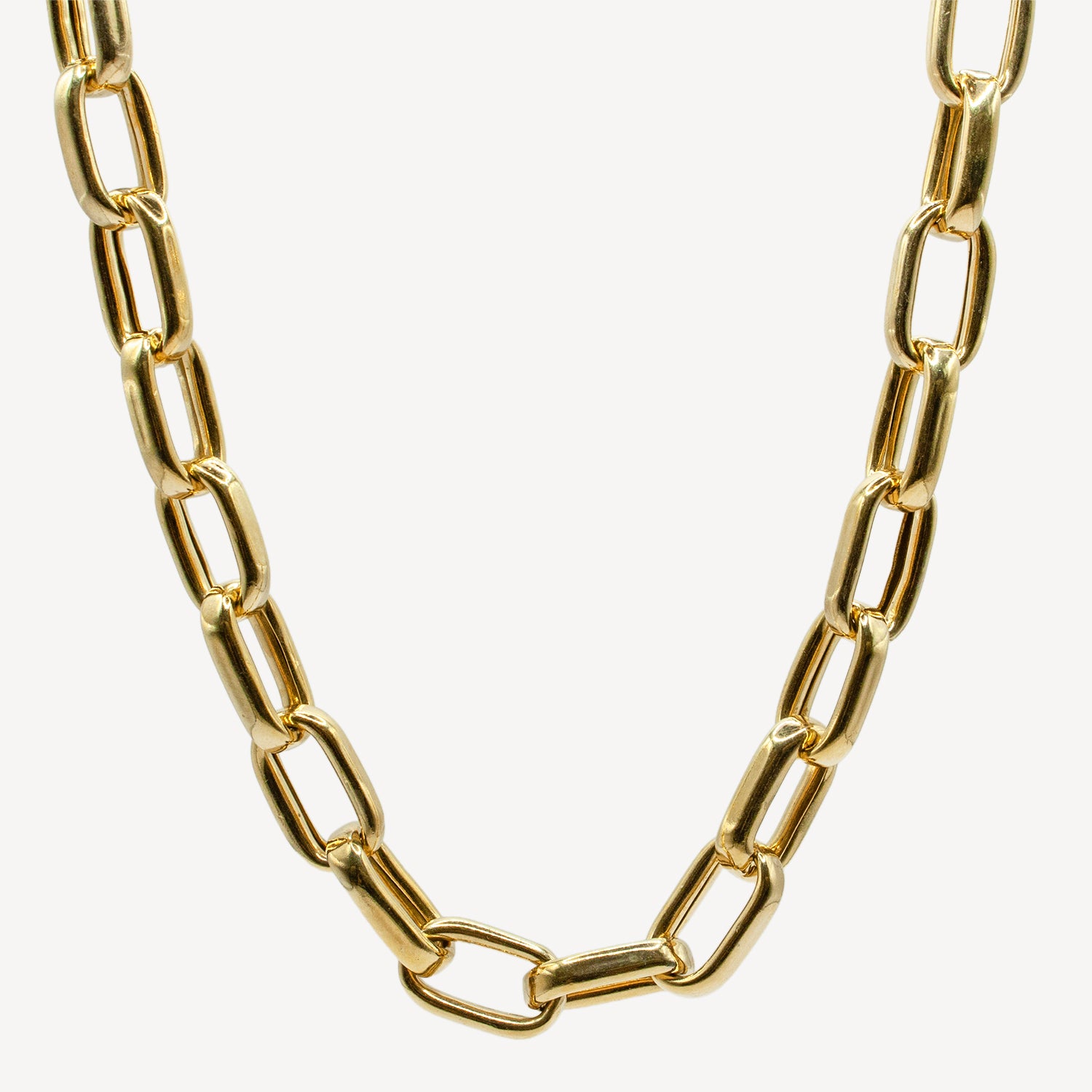 Chunky Chain Necklace - Vermeil