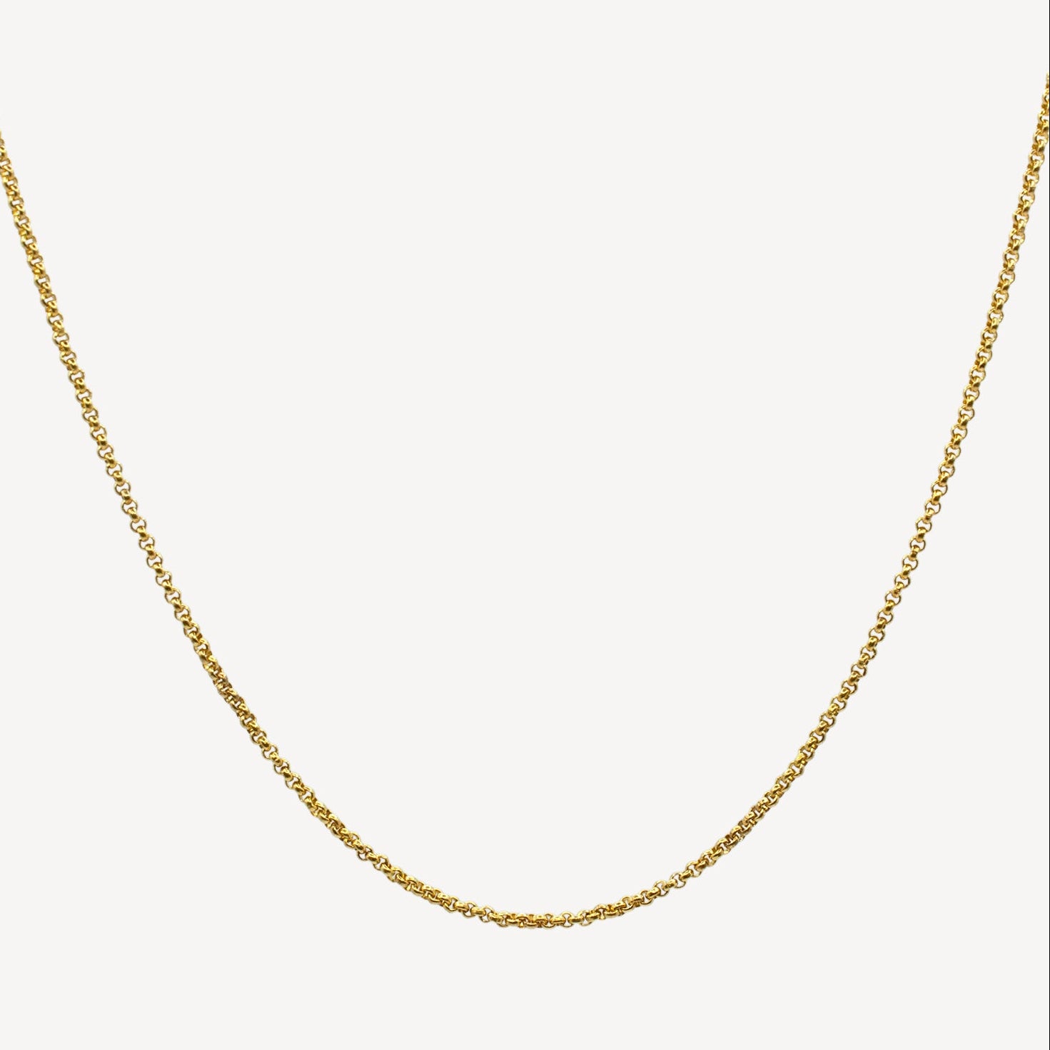 Micro Rolo Chain - Vermeil