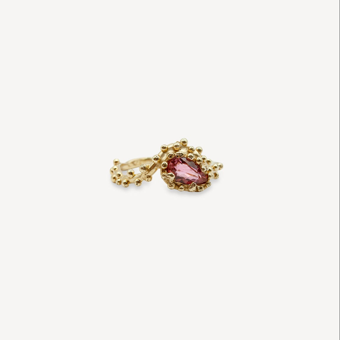 Bague Ramas en tourmaline - Vermeil