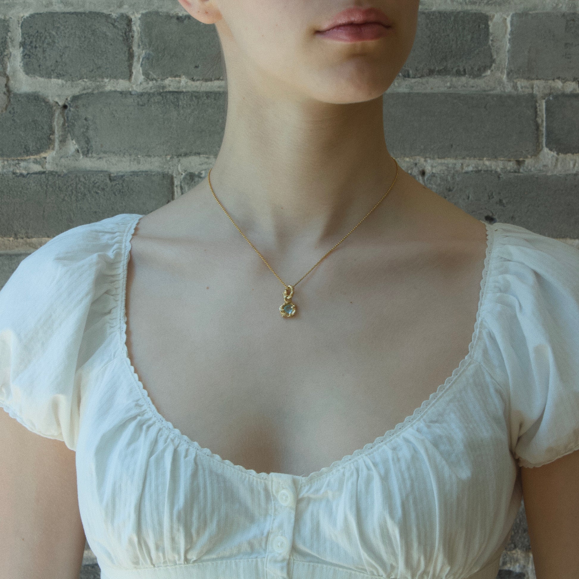 Pendentif Aquamarine