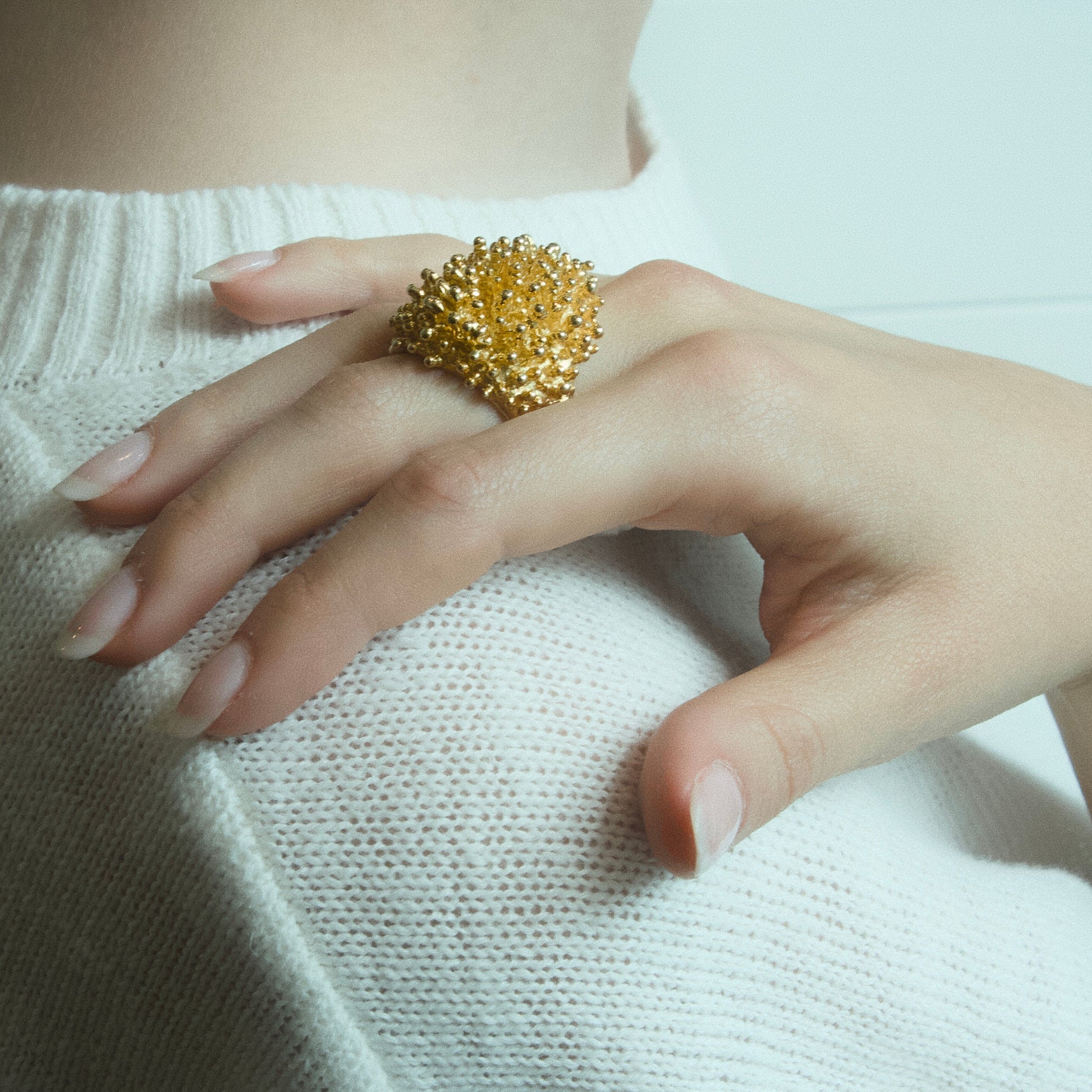 Bague Corail - Vermeil