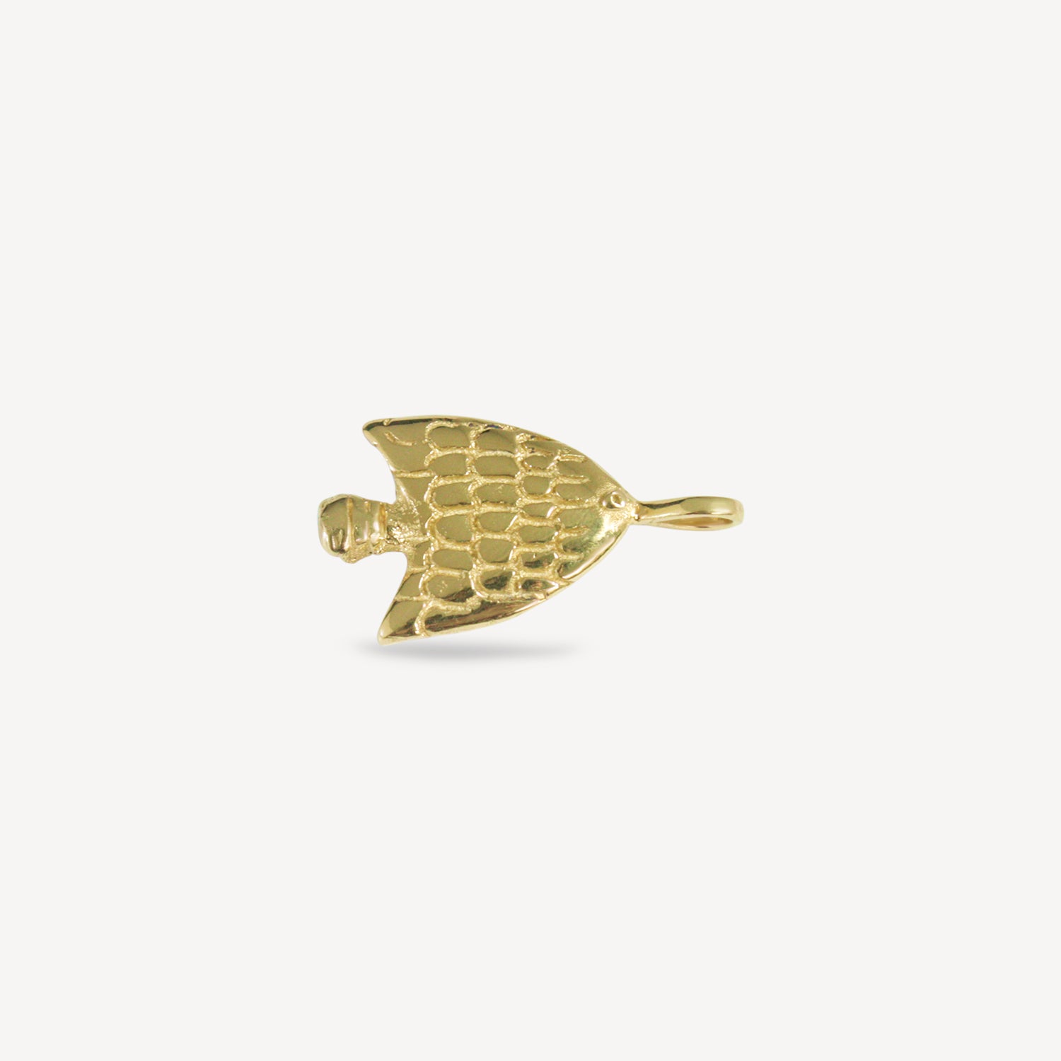 Angel Fish Pendant - Vermeil