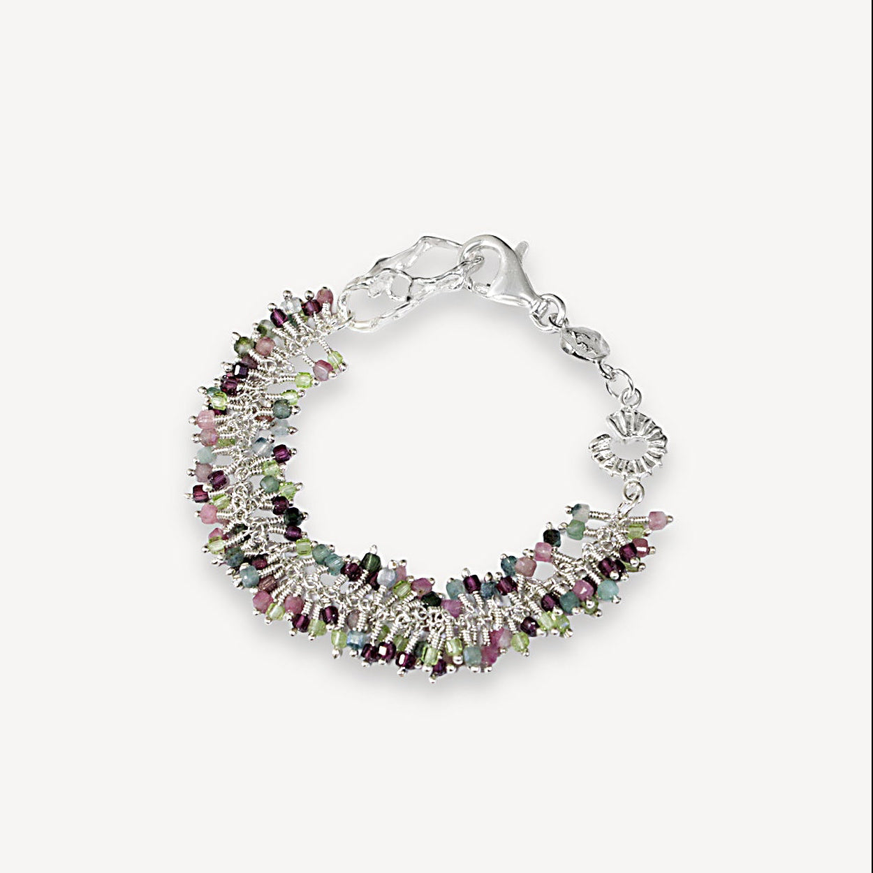 Bracelet à pampilles de tourmaline