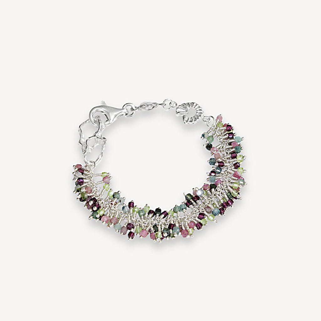 Bracelet à pampilles de tourmaline