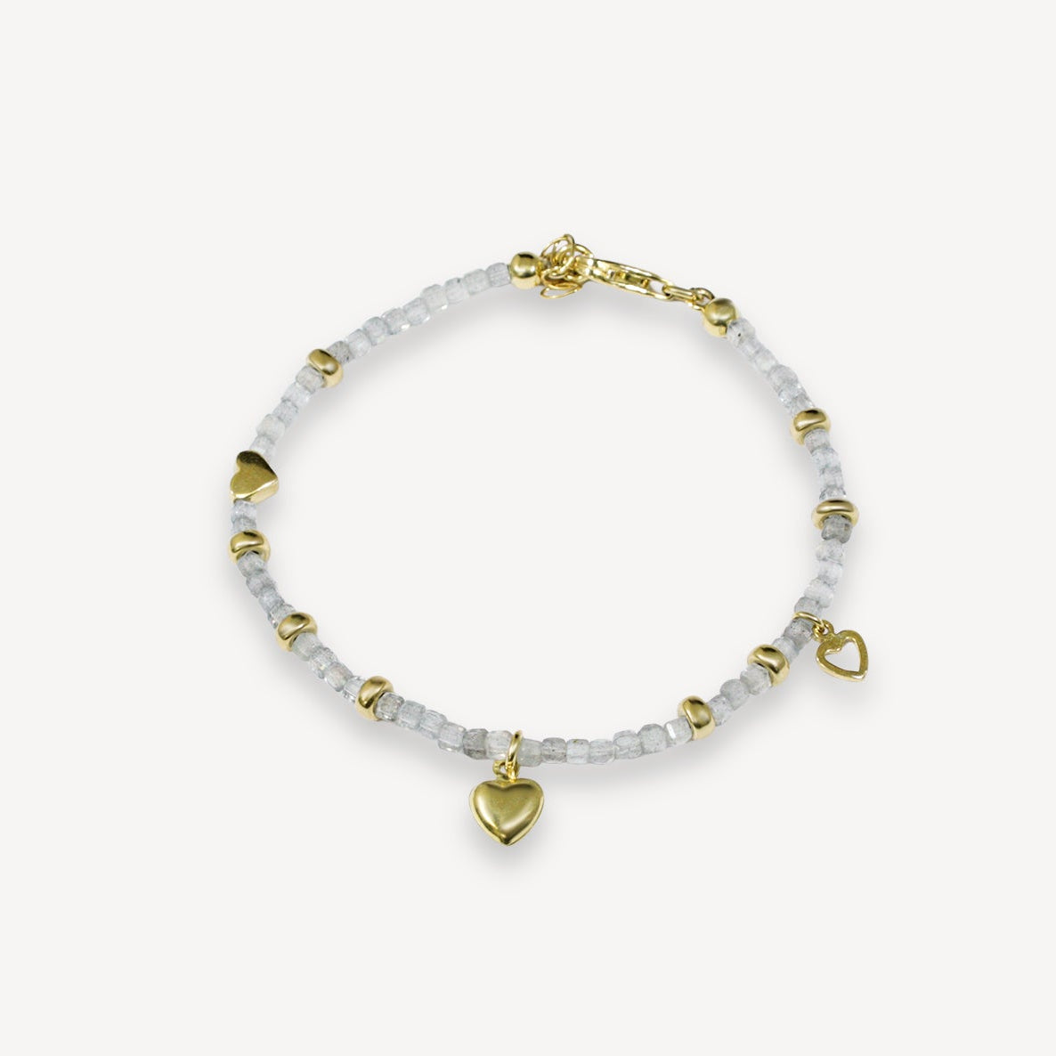 Labradorite Beaded Bracelet