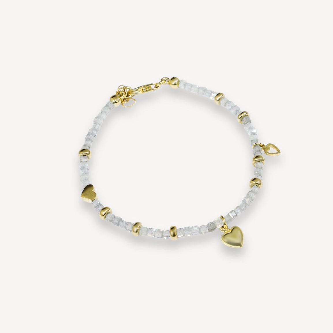 Labradorite Beaded Bracelet