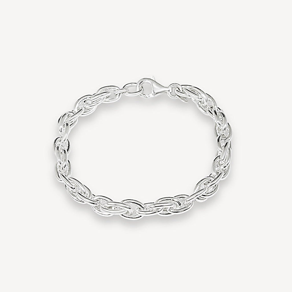 Rope Chain Bracelet - Silver