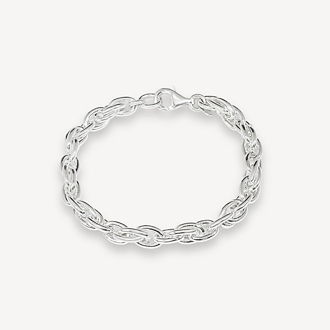 Rope Chain Bracelet - Silver