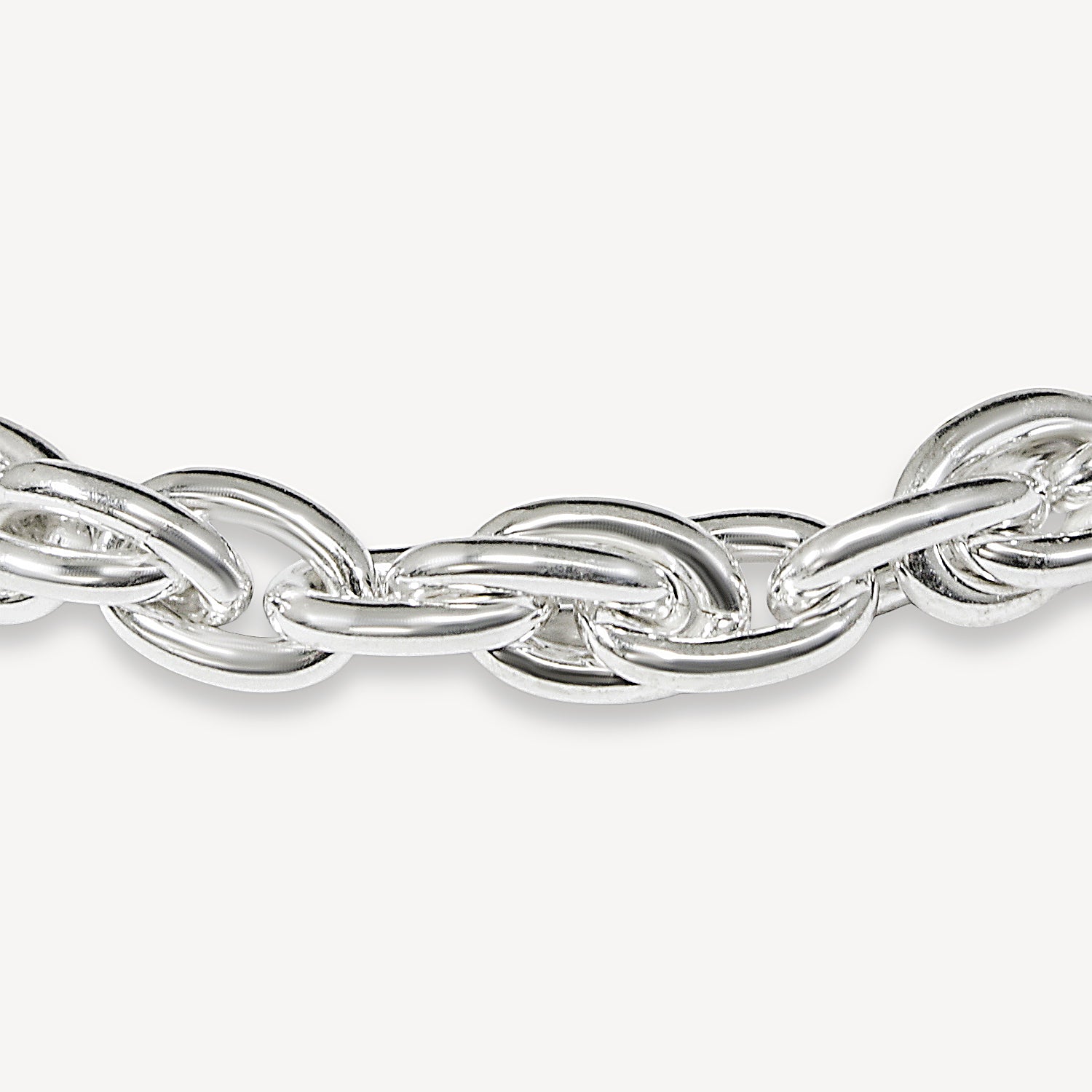 Rope Chain Bracelet - Silver