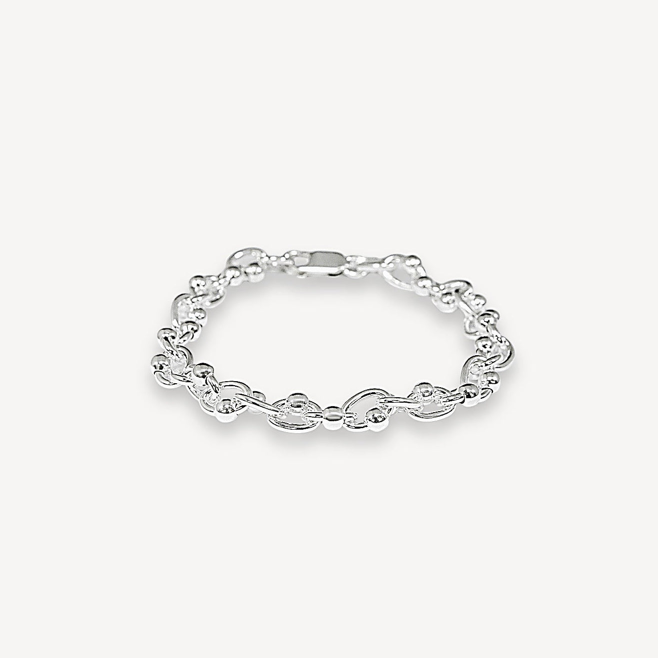 Bracelet chaîne clouté - Large