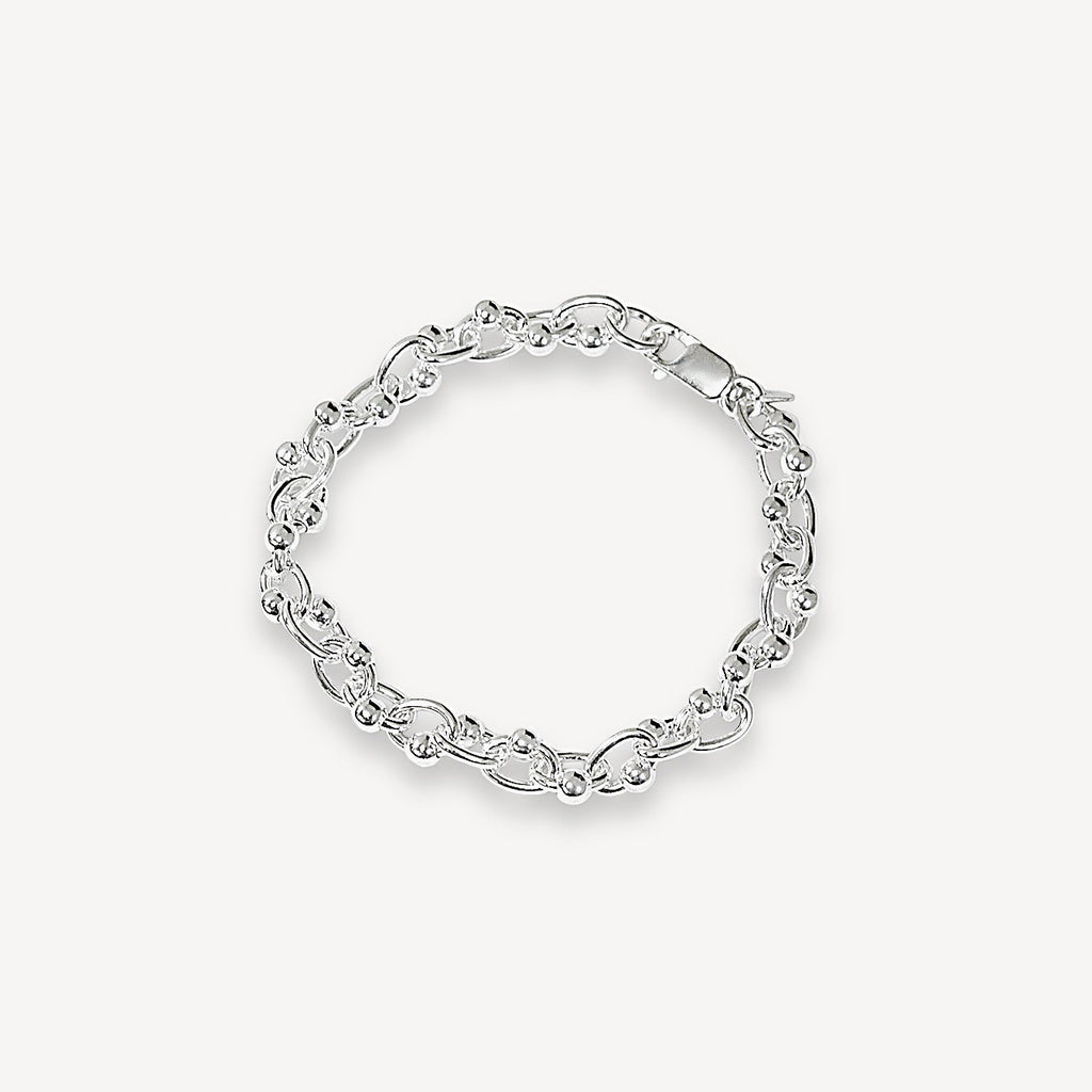 Bracelet chaîne clouté - Large