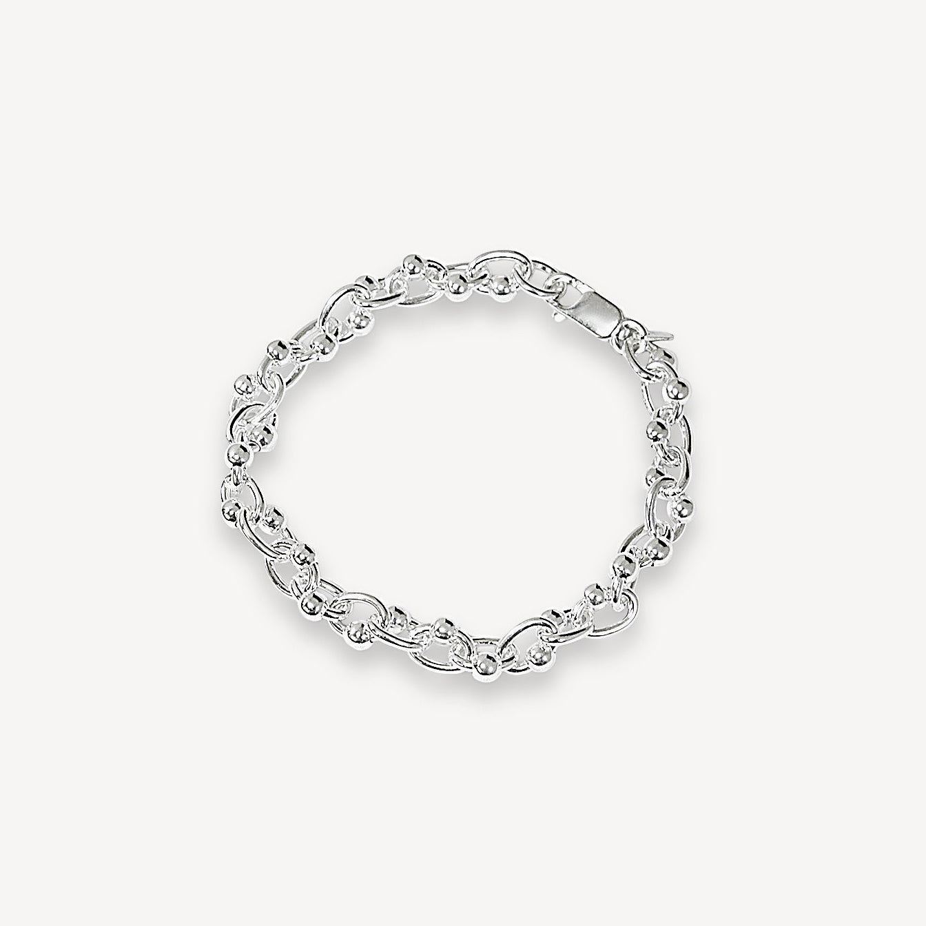 Bracelet chaîne clouté - Large
