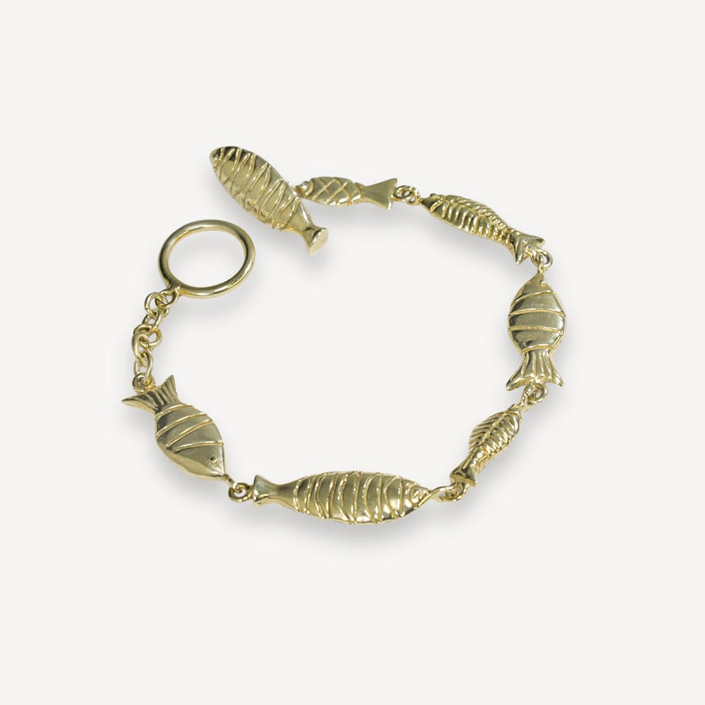 Fish Bracelet - Vermeil