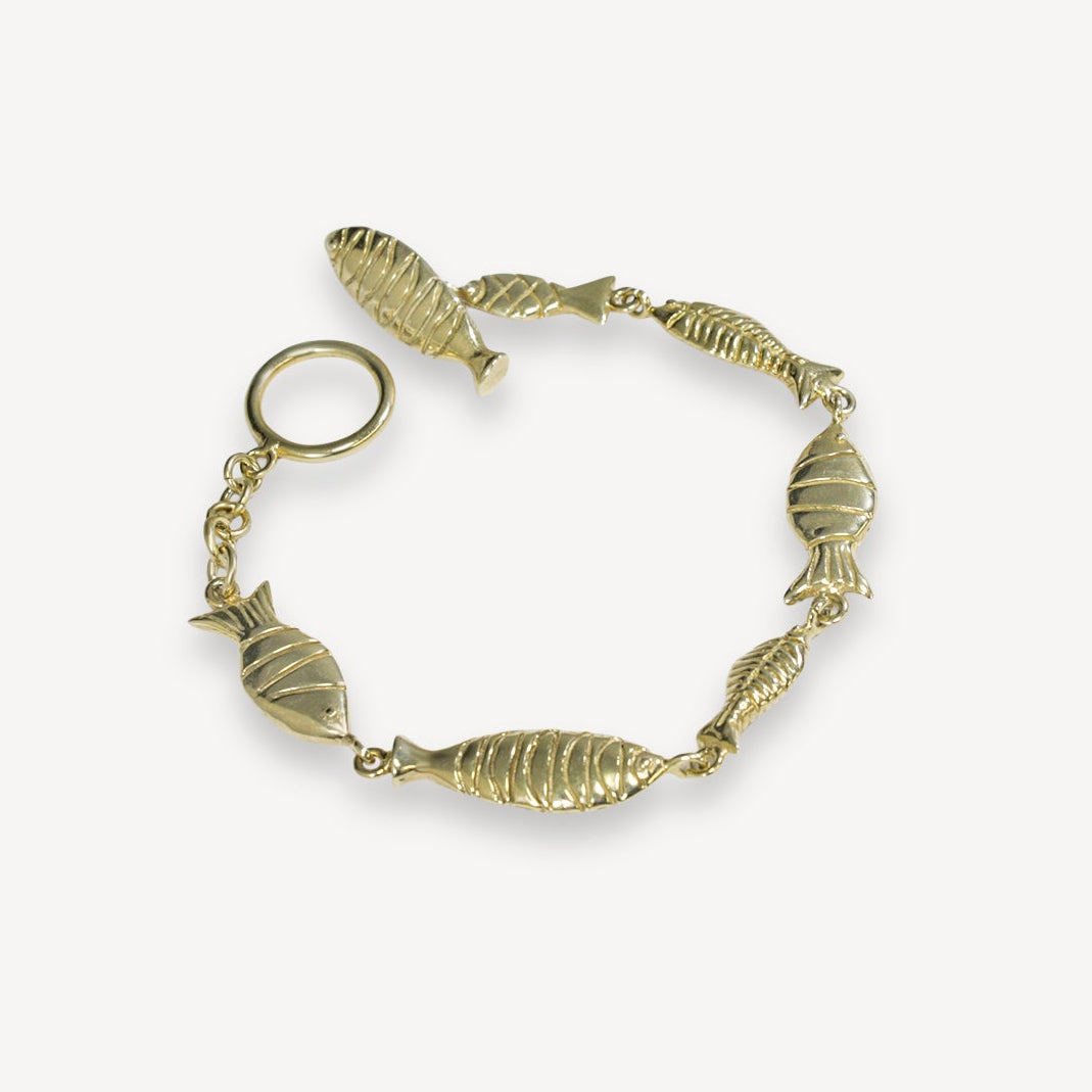 Fish Bracelet - Vermeil