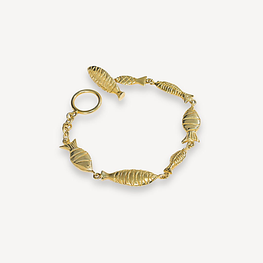 Fish Bracelet - Vermeil