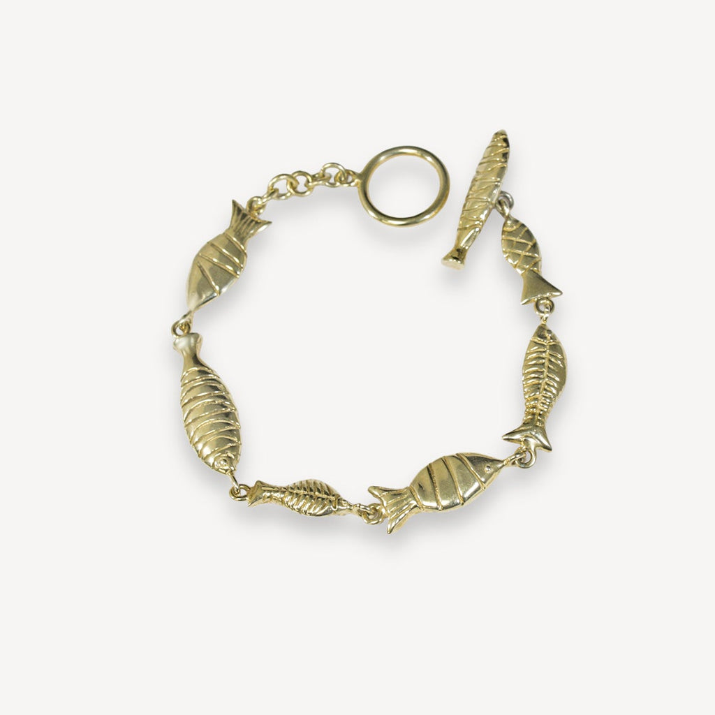 Fish Bracelet - Vermeil