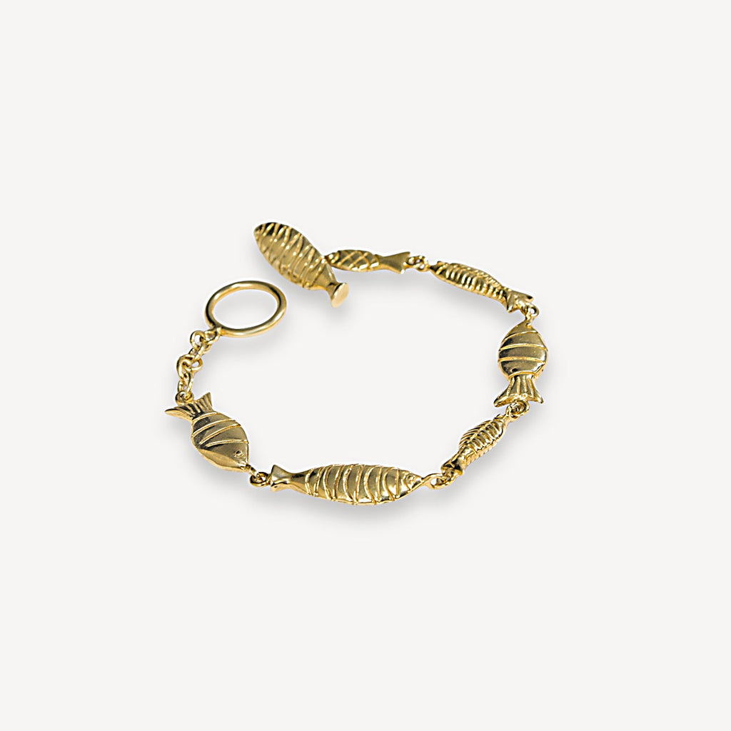 Fish Bracelet - Vermeil