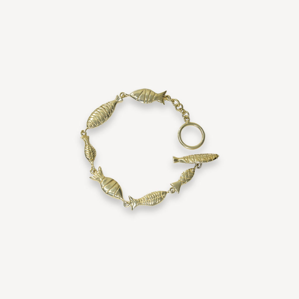 Fish Bracelet - Vermeil