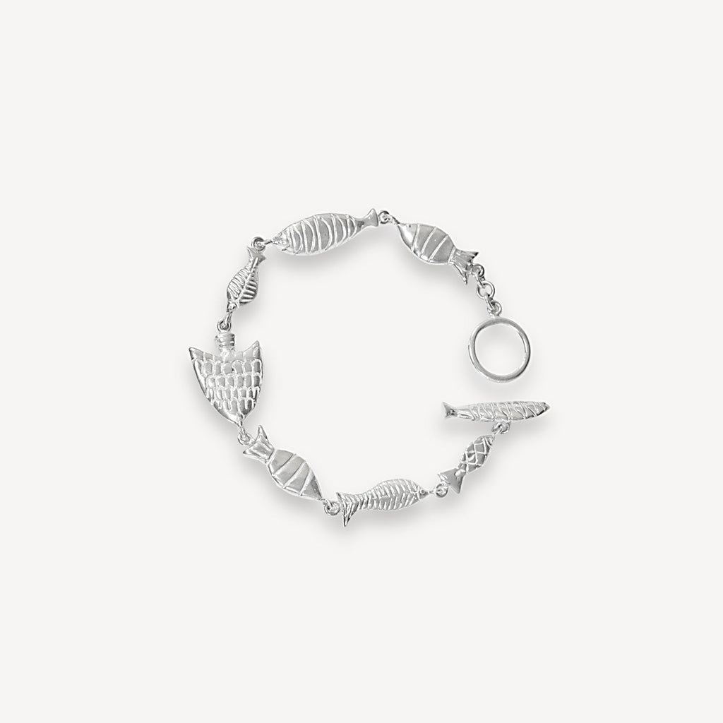 Fish Bracelet - Silver