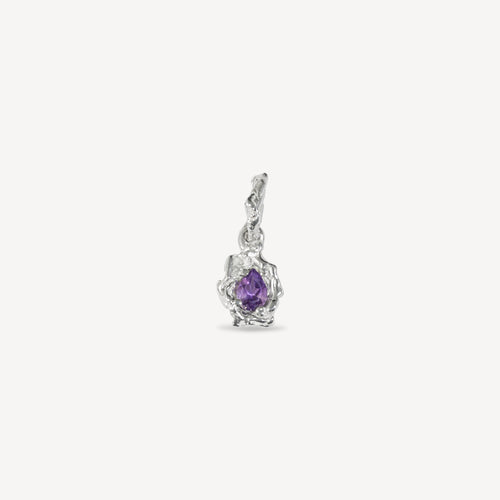 Amethyst Pendant - Silver