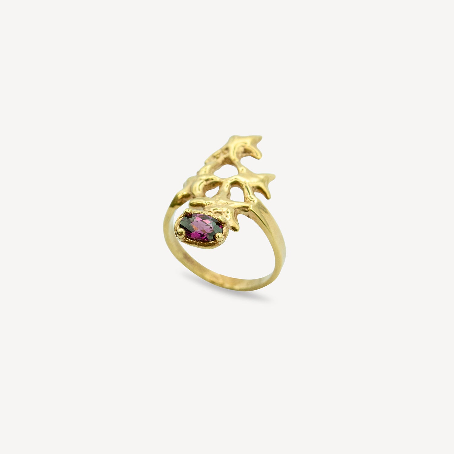 Estrella Ring - Garnet