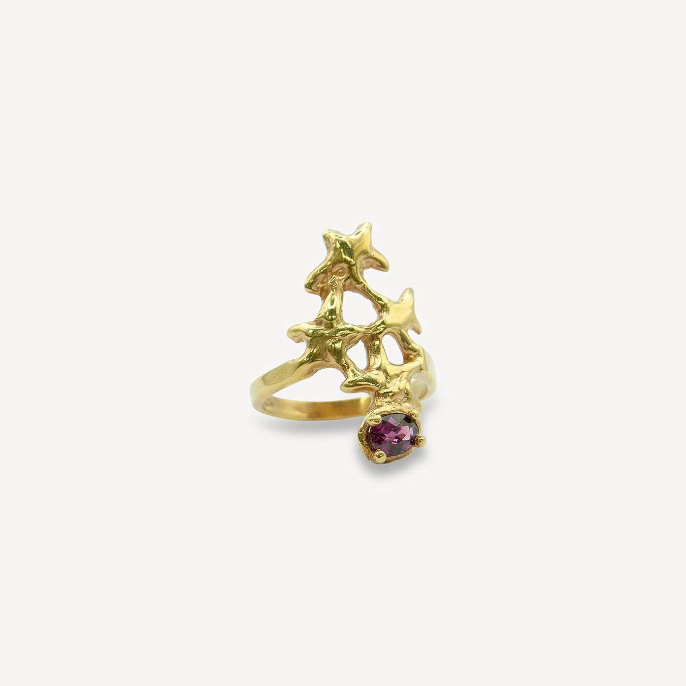 Estrella Ring - Garnet