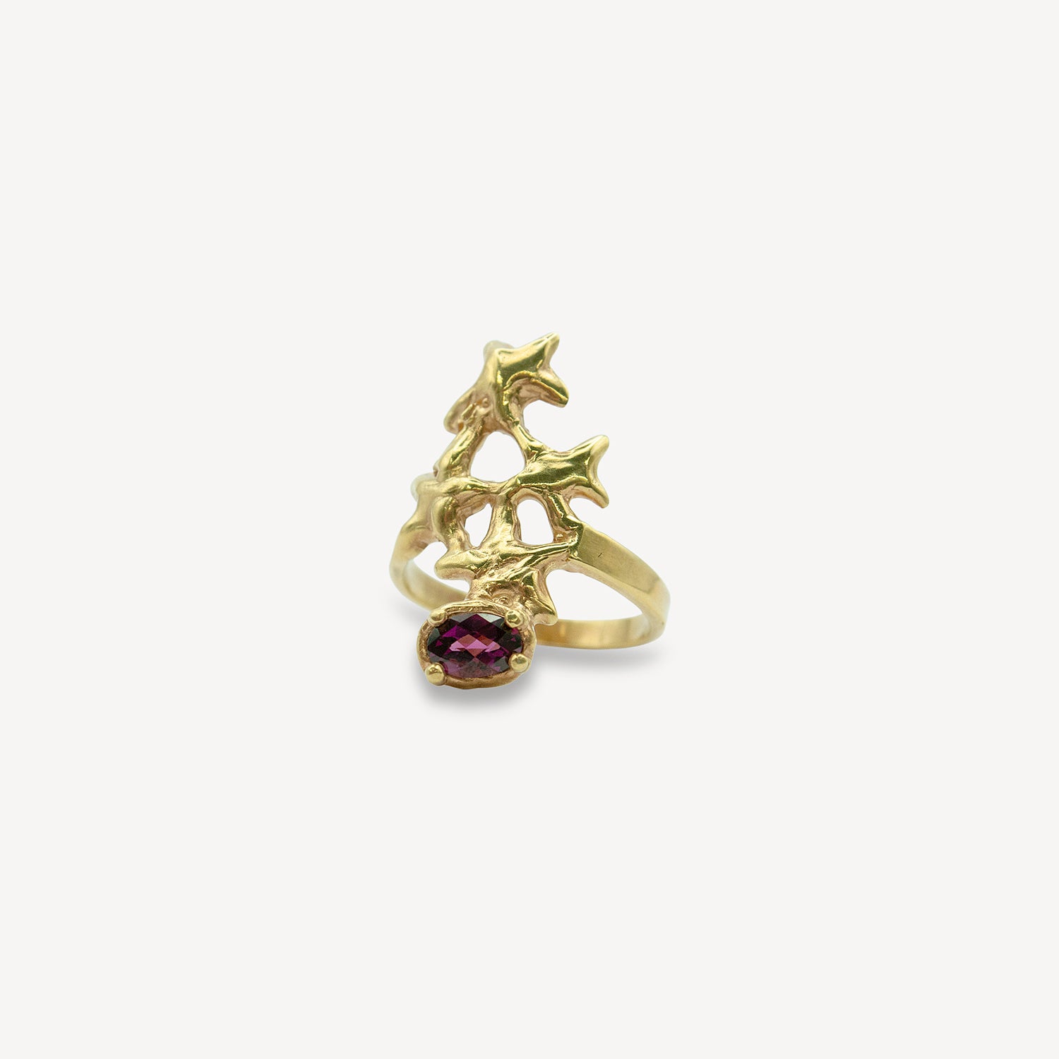 Estrella Ring - Garnet