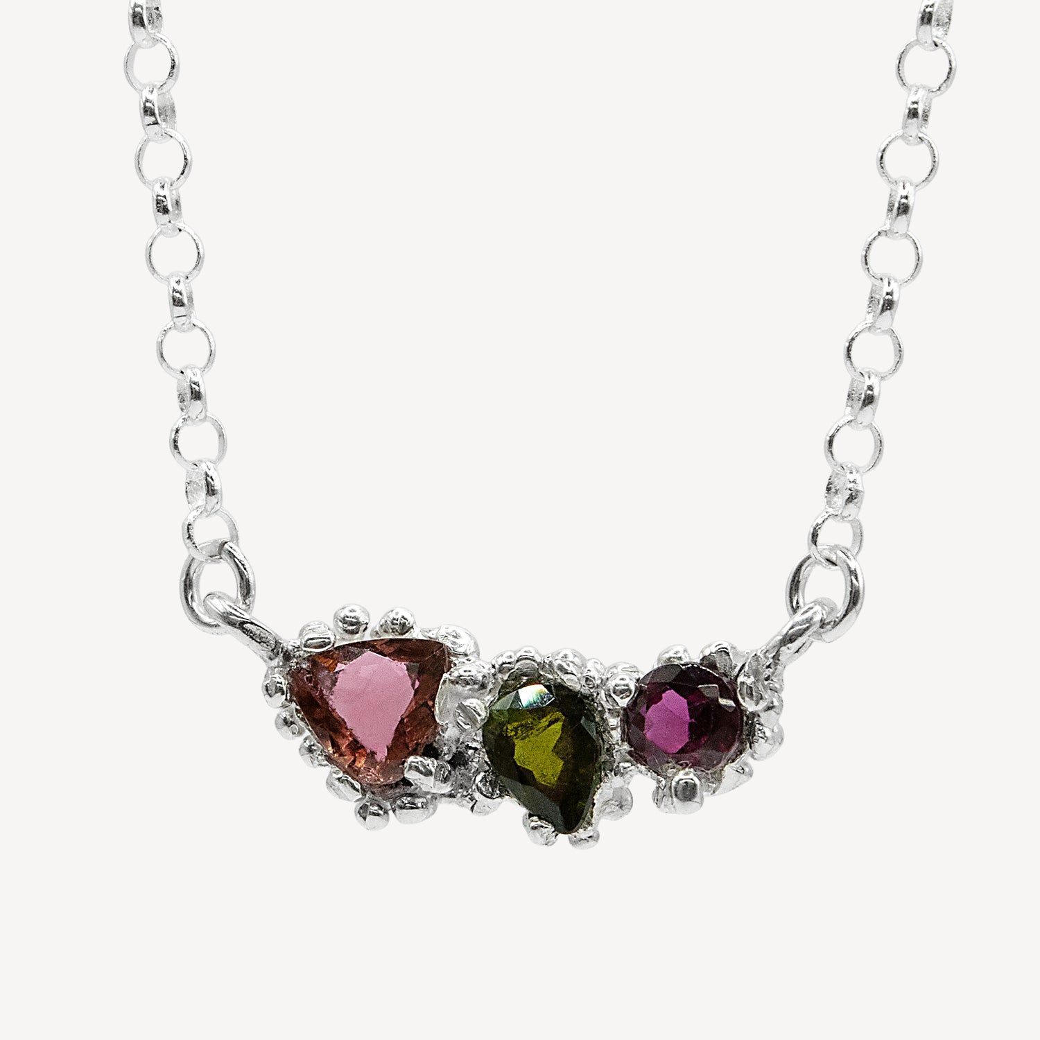 Ria Necklace - Silver