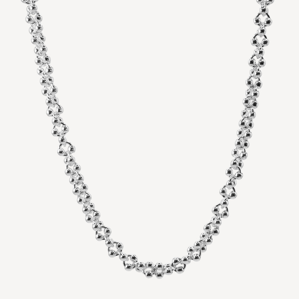 Studded Chain Necklace - Small