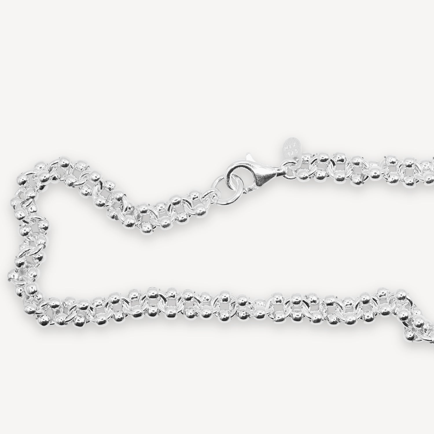 Studded Chain Necklace - Small