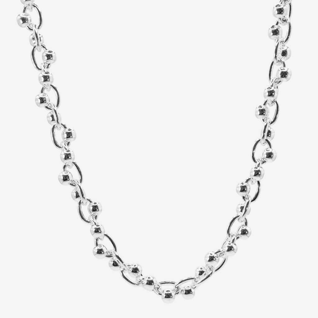 Studded Chain Necklace - Large