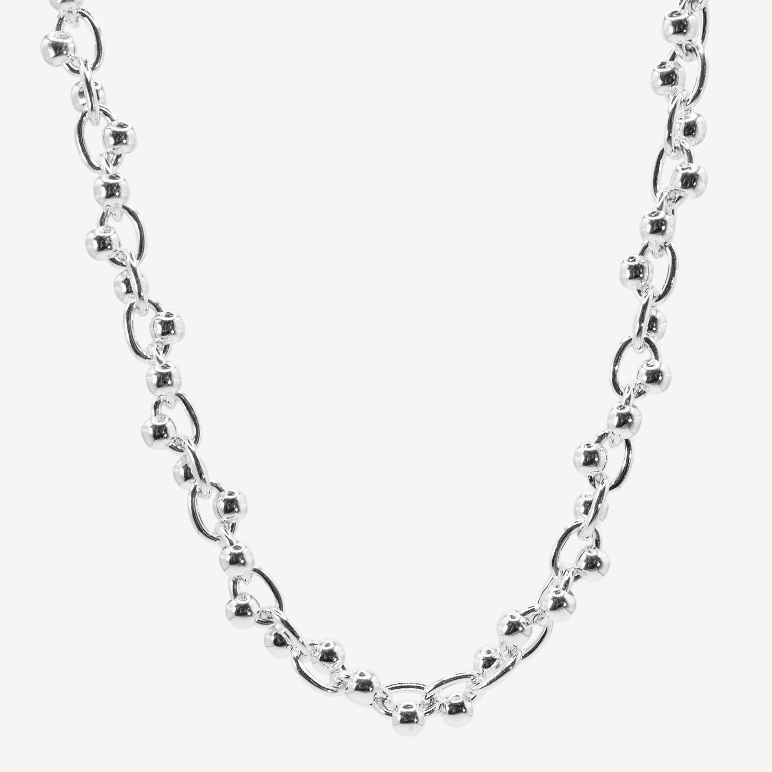 Studded Chain Necklace - Large