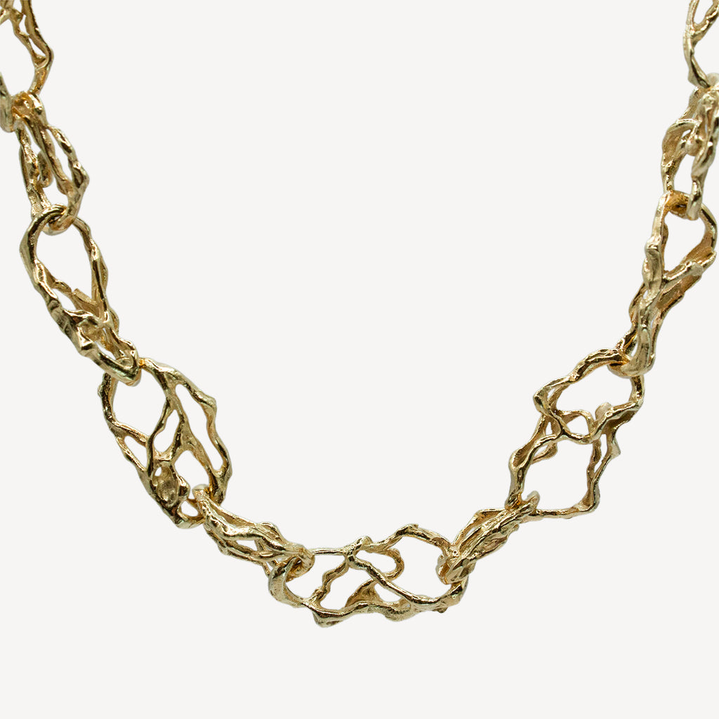 Liquid Necklace - Vermeil