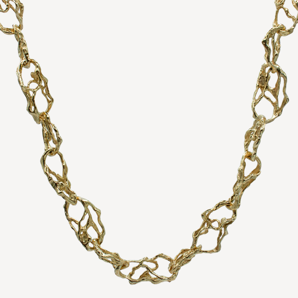 Liquid Necklace - Vermeil