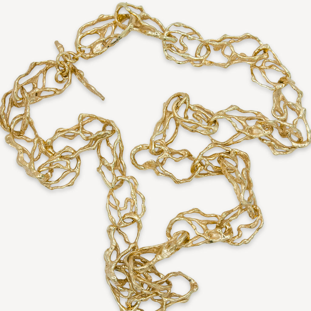 Liquid Necklace - Vermeil