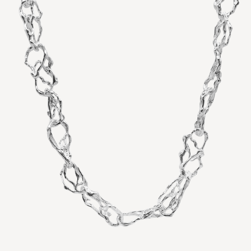 Liquid Necklace - Silver