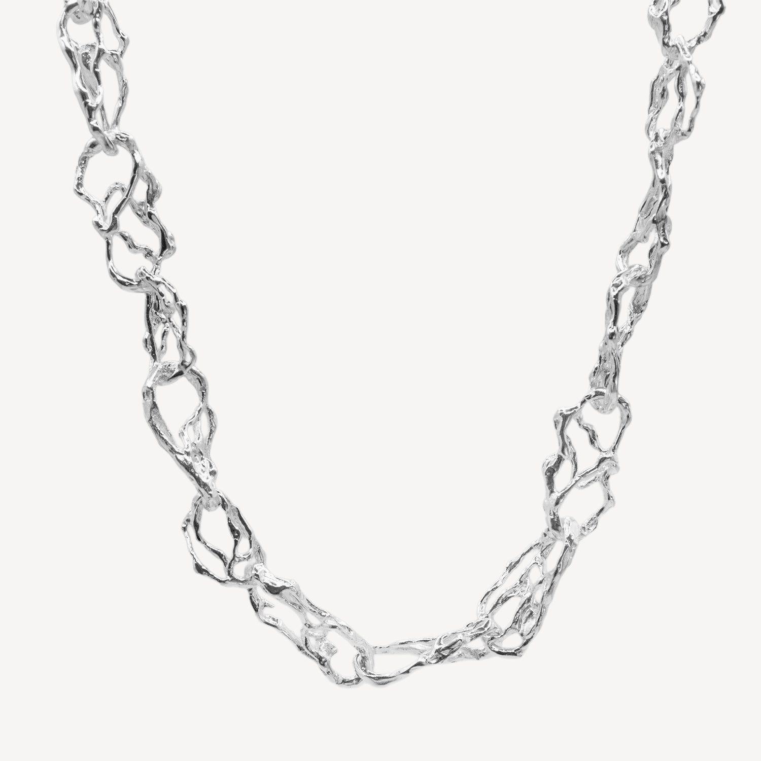Liquid Necklace - Silver