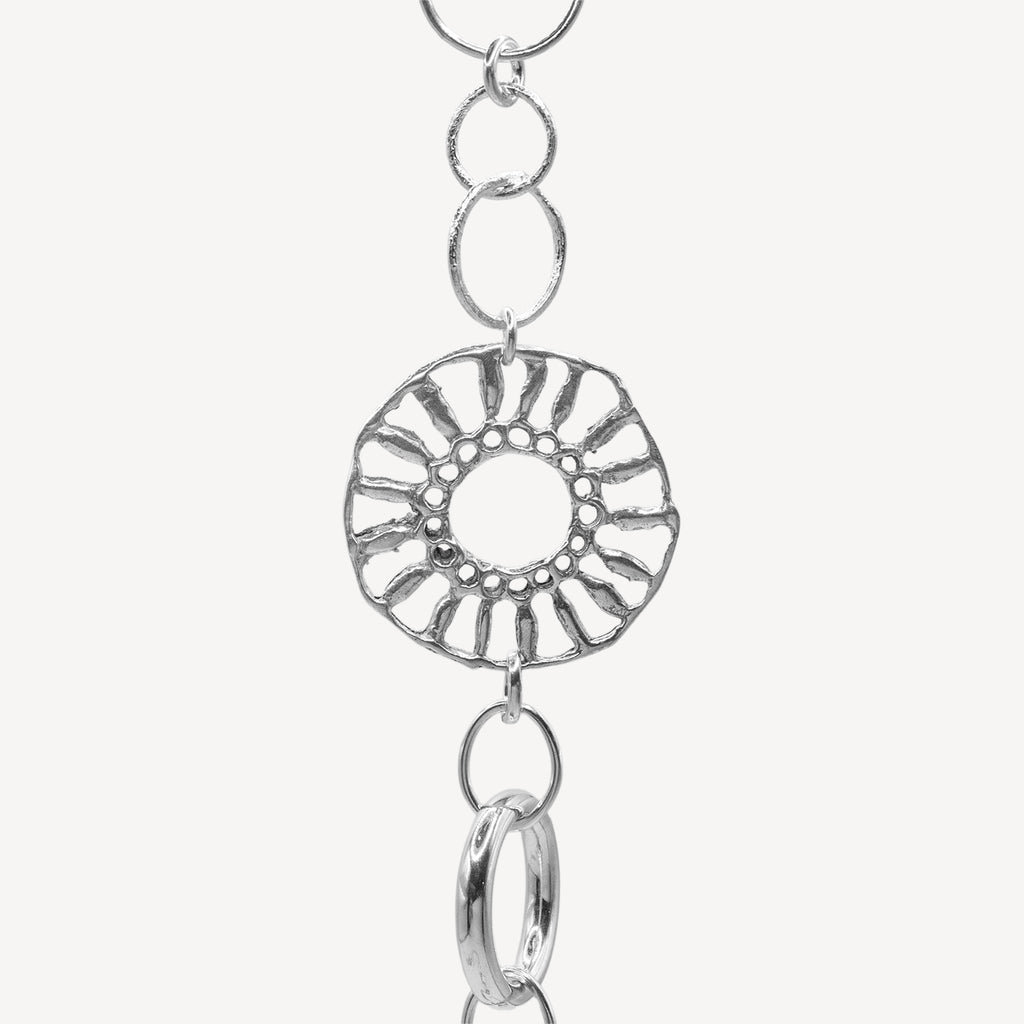 Mixed Metals Sautoir Necklace