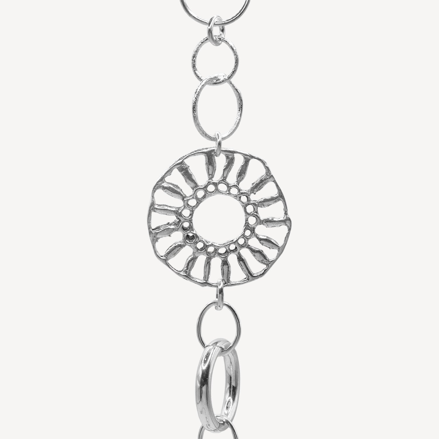 Mixed Metals Sautoir Necklace