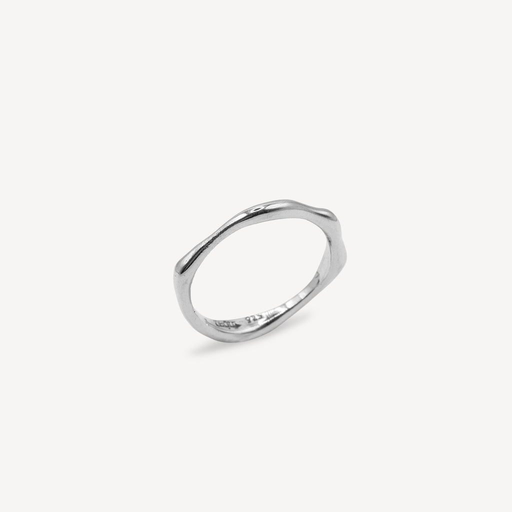 Bague Lave - Argent