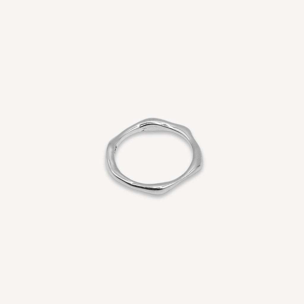 Bague Lave - Argent
